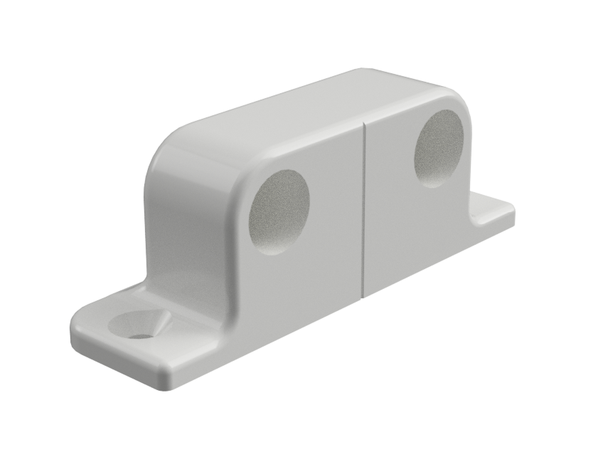 Double magnet door stop